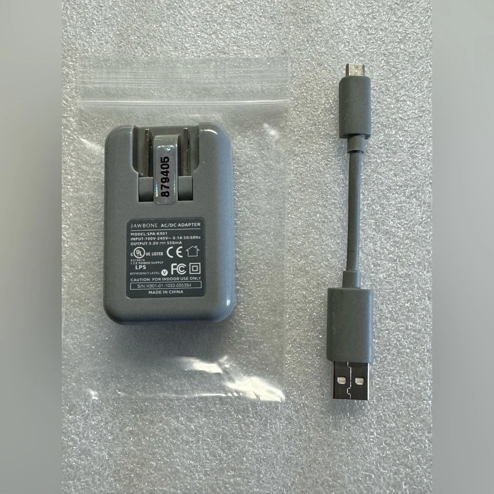 Original Jawbone SPA-K901 AC Adapter 5V 550mA Power Supply Charger - Used - Picture 4 of 5